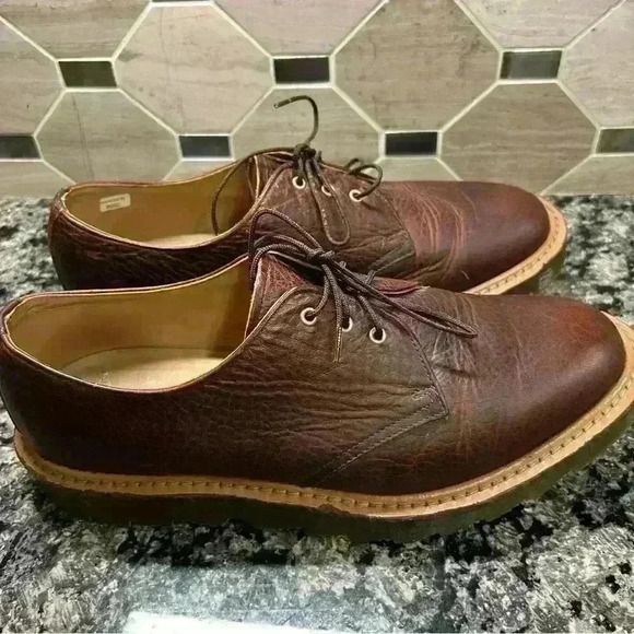 Dr Martens 1461 Ripple Dark Tan - Abandon Men Shoes size 9 USA/ 8 UK - Picture 7 of 15